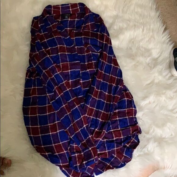 Lucky brand plaid shirt size S - Picture 2 of 5